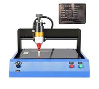Máquina de grabado de metal con puntero eléctrico, dispositivo de marcado de metal de 400 W para placas de identificación de acero con unidad flash USB, 200 x 150 mm