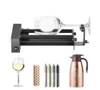 Máquina de grabado de rodillo multiusos, módulo de grabado giratorio para objetos cilíndricos, ajuste rápido, giratorio para grabador