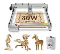 Máquina de grabado láser LASER TREE K1 Pro de 30 W con potencia óptica y asistencia de aire. Grabador láser para madera, acrílico y metal. Grabado sin conexión con un solo clic.