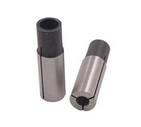 Máquina De Grabado Manga De Transferencia 1/2 12,7mm HRC62 Juego De Conversión De Tallado Adaptador De Pinza Conectado De Grabado Universal (Size : 12.7mm to 4mm)