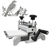 Máquina de grabado manual, altura del rodillo ajustable, área de impresión de 31 x 17 cm para artistas, estudiantes, estudios, manualidades, crea impresiones artísticas claras y uniformes