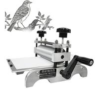 Máquina de grabado manual, máquina de impresión de prensa plana con altura de rodillo ajustable, ideal para impresión en huecograbado y tipografía, exhibición decorativa y placas de libro