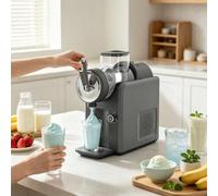 Máquina de granizado de 185W, No requiere hielo, gran capacidad de 2000ml, con 5 modos y autolimpieza, for helado y batido
