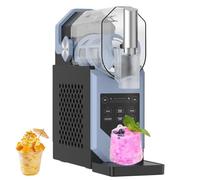 Máquina de granizado,máquina de frappuccino for fiestas de verano, no se necesitan cubitos de hielo, reserva con un clic y 5 programas preestablecidos, for batidos, margaritas y batidos