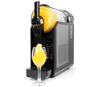 Máquina de granizado para el hogar, 2,5 l, 5 en 1 para granizados, cócteles, batidos, frappé y bebidas congeladas, 15-40 minutos de tiempo de fabricación, control de temperatura manual, limpieza