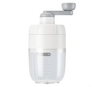 Máquina de granizado portátil para batidos instantáneos y hielo afeitado en casa o de viaje (blanco)
