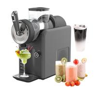 Máquina de Granizados 1.8L, Máquina de Granizados 5 en 1 No Necesita Hielo, 5 Programas Preestablecidos y Rotación de 360° Enfriamiento Rápido, para Cócteles, Batidos, Frappé, Autolimpieza