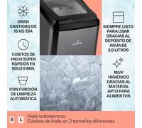 Máquina de hacer cubitos de hielo Partytime