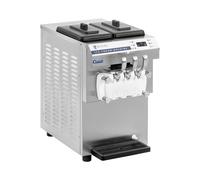 Máquina de hacer helados industrial - helados soft/suaves - 3 sabores - 16 l/h | Royal Catering