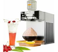 Máquina de hacer hielo de copo de nieve, Máquina de afeitado de acero inoxidable, Equipo de tienda de postres de crema, Máquina de batidos de tienda de té con leche