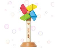 Máquina de hacer pompas infantil Molinillo De Viento Luminoso Educativo Con