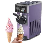 Máquina de helado con reposo vertical de 6 horas antes del uso Purple