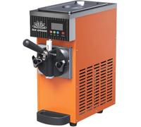 Máquina de Helado Soft Serve Comercial, Heladera de Sobremesa con Panel LCD y Limpieza Automática, 4-5 L/H para Restaurantes, Pastelerías y Uso Doméstico - Compresor Potente y Congelación Rápida