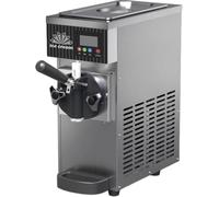 Máquina de Helado Soft Serve Comercial, Heladera de Sobremesa con Panel LCD y Limpieza Automática, 4-5 L/H para Restaurantes, Pastelerías y Uso Doméstico - Compresor Potente y Congelación Rápida