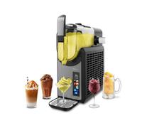 Cecotec Máquina de Granizado Heladera 2,6L Twist&Ice 2600. 220W, Bebidas en 15-60mins, 1,9L para Ingredientes, Control Táctil, 6 Modos, Refrigeración Adaptable, Diseño Ergonómico, Boquilla sin Goteo