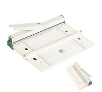 Máquina de hendido manual, plegadora de papel de 350 mm para A4/A3, profundidad de hendido de 0,8 mm, ideal para tarjetas de felicitación, folletos, papeles fotográficos, herramienta de hendido