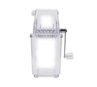 Máquina de hielo afeitada a mano, batidoras, herramientas, trituradora Manual for el hogar, cocina, Bar, suministros multifunción, portátil