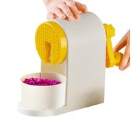 Máquina de hielo afeitada a mano, máquina de hielo afeitada - Acero inoxidable Snowcone Machine Manual Ice Maker Crusher - Slushies de alimenticio, afeitado, manivela de mano del fabricante de