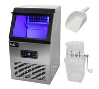 Máquina de Hielo Comercial KuKoo de Acero Inoxidable 40kg/24hr