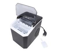 Máquina de Hielo de Mostrador, Fabricador de Hielo Portátil con Tanque de Agua de 1.3L, Produce 9 Cubos en 6 Minutos - Función de Autolimpieza, Hielo Ajustable, Ideal para Cocina