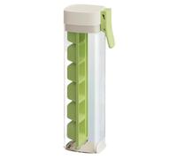 MáQuina De Hielo De Un Solo Vaso Máquina for hacer hielo de un vaso, molde for bandeja a presión, taza con for cubitos, 2 uds(Green)