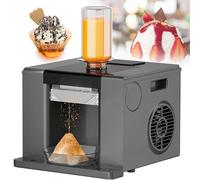 Máquina de hielo en copos de nieve de 280 W, máquina automática de raspado de hielo de 60 kg/día para helados, batidos y yogur. Enfriamiento rápido, diseño portátil para uso doméstico, en bares y re