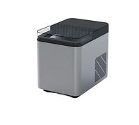 Máquina de Hielo Encimera for hacer hielo, 26 libras/día, 6-8 minutos/9 piezas de hielo tipo bala, con cuchara y cesta for hielo, máquina for hacer hielo for fiestas en casa, RV al aire libre, acero i