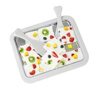 Máquina De Hielo Laminado - Acero Inoxidable Alimentario Multifuncional Suministros De Bar | Máquina De Hielo Laminado | Para Familia Fiesta Casa Restaurante Café Snacks Verano Navidad