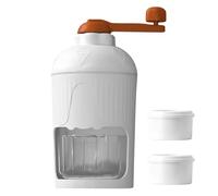 Máquina de hielo manual, picadora de hielo manual - Máquina de hielo picado - Batidos portátiles granizo rompehielos, máquina de hielo picado con bandeja para cubitos de gravilla