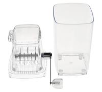 Máquina De Hielo Manual Portátil For El Hogar, Máquina De Hielo Manual Con Manivela, Máquina Multifuncional For Batidos De Cocina, Herramienta For Bebidas Para el hogar/cocina/oficina