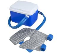 Máquina de hielo para rodilla después de la cirugía para el cuidado postoperatorio, sistema de máquina de terapia de frío para almohadilla de compresión de rodilla y articulaciones, almohadilla de