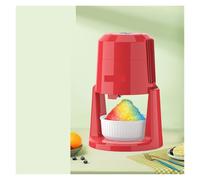 Máquina de hielo raspado Mini Ice er Máquina eléctrica for hacer batidos de hielo raspado Máquina portátil pequeña for el hogar con tazas Para el hogar/cocina/oficina(Red)