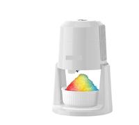 Máquina de hielo raspado Mini Ice er Máquina eléctrica for hacer batidos de hielo raspado Máquina portátil pequeña for el hogar con tazas Para el hogar/cocina/oficina(White)