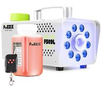 Máquina de Humo 500W 9 LEDs RGB con Control Inalámbrico (F509LW) - FUZZIX