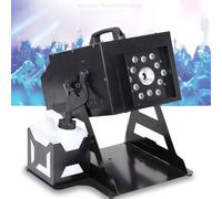 Máquina de humo con 12 luces LED de colores y efecto de luz RGB 3500W Niebla Control remoto inalámbrico DMX512 for bodas Luces de efectos de escenario de Halloween