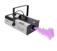 Máquina de humo de 1500 W, 9 x 3 W, LED RGB, con mando a distancia, gran volumen de niebla para casa, fiesta, boda, DJ, espectáculo, luces de escenario