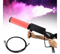 Máquina de humo LED de 50 W, cañón de niebla de CO2 de 3 colores, máquina de chorro de CO2 portátil, for DJ, fiestas, conciertos, bodas, clubes y bares.