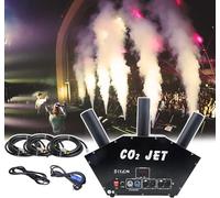 Máquina de humo Máquina de humo de CO2 Máquina de humo de chorro de CO2 de 3 cabezales, Máquina de humo de humo de cañón de CO2, Equipos de efectos especiales Máquina de humo de escenario