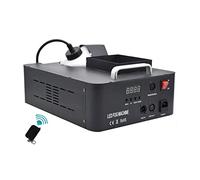 Maquina de Humo, Máquina de niebla 1500W LED RGB 3- En 1 2. 5l dmx512 humo con máquina escenario profesional luz 24x3W perfecta for la boda Halloween Party and Stage Effect