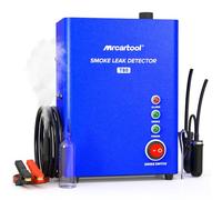 Máquina de Humo para Coches T80 - Detector de Fugas EVAP 12V con Bomba de Aire Integrada y Medidor de Nivel de Aceite, Probador de Fugas de Combustible y Vacío para Coches, Motos, Barcos y Vehículos