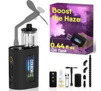 Máquina de Humo Portátil con Control Remoto, COLBOR CF3 Mini Máquina de Niebla de Mano con Protección Contra Inclinación de 60°, Generador de Niebla para Fotografía Fiestas Escenas Cosplay Halloween