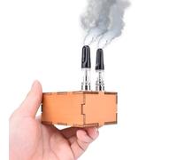 Máquina de humo portátil con efecto de humo, efectos de humo, accesorios de fotografía, accesorios para crear humo, doble cabezal