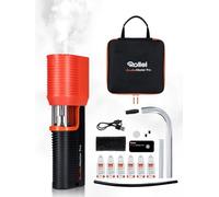 Máquina de Humo Portátil, Rollei Smoke Master Pro Mini Máquina Profesional de Niebla Remoto Inalámbrico Control Uso Versátil para Fotografia Fiestas Halloween Eventos al Aire Libre Bodas