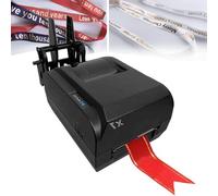 Máquina de impresión de cinta satinada, estampado digital para envolver regalos, velocidad de 150 mm/s, 25-108 mm de ancho, soporta más de 50 idiomas, incluye soporte de cinta