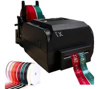 Máquina de impresión de cintas de raso, impresora de cintas digitales, impresora de etiquetas, máquina de impresión con estampado de láminas, compatible con más de 50 idiomas, 150 mm/s(Double row)