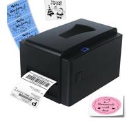 Máquina de impresión de Cintas de satén, Impresora de Papel de Regalo | Estampado digital en caliente, apto para etiquetas, compatible con más de 50 idiomas, ideal para fiestas.