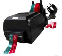 Máquina de impresión Digital de Cinta de Raso Máquina de Estampado de láminas Ancho de impresión 12-20 mm, método de Transferencia térmica/térmica, admite más de 50 Idiomas,B