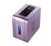 Máquina de inhalación de H₂, ionizador de electrólisis de agua PEM, 99,99% de pureza, 5 sistemas de detección inteligentes, generador de hidrógeno de bajo ruido for el hogar.(Single Suction)