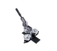 Máquina de insignias de botones rectangulares de 40x60mm con 25 uds., fabricante de insignias de botones con forma de Pin