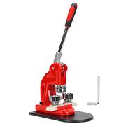 Máquina de insignias Fabricante de etiquetas de metal Máquina prensadora de botones de bricolaje con moldes intercambiables para organizaciones escolares Eventos comunitarios